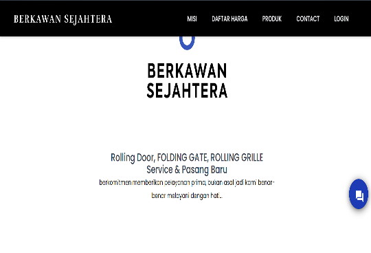 Web Application Rolling Door